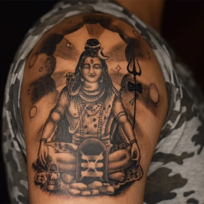 Shiva Tattoo by Sayantan