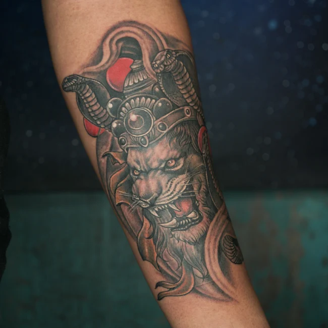 2022-04-12-Godwyn-Lion tattoo-6