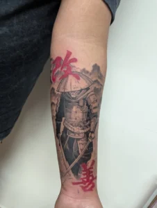 Samurai Tattoo in bangalore Samurai Tattoo in bangalore