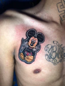 micky mouse tattoo