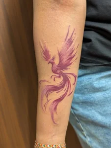 phoneix bird tattoo in bangalore phoneix bird tattoo in bangalore